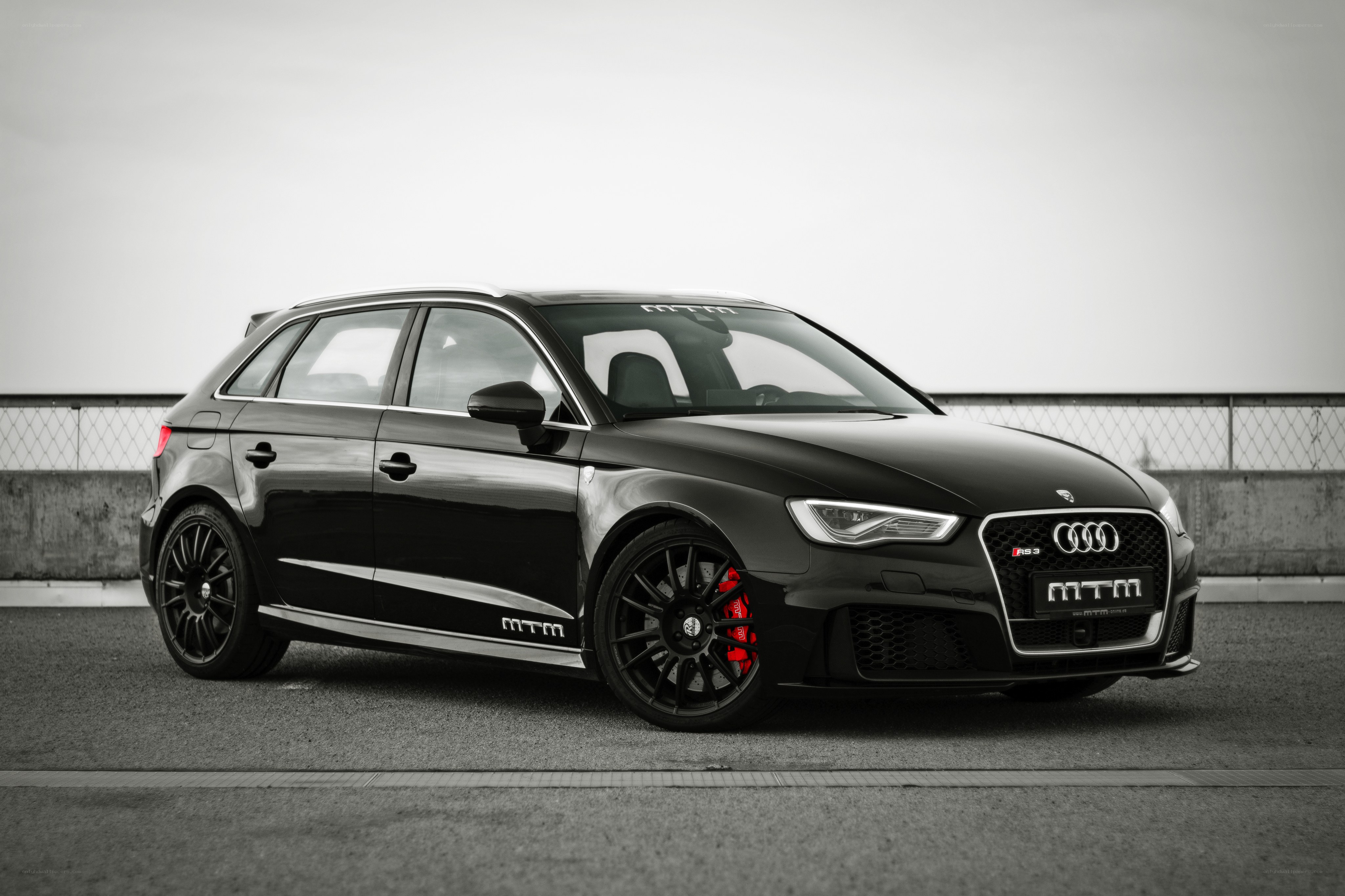 Black Audi RS3 Sportback