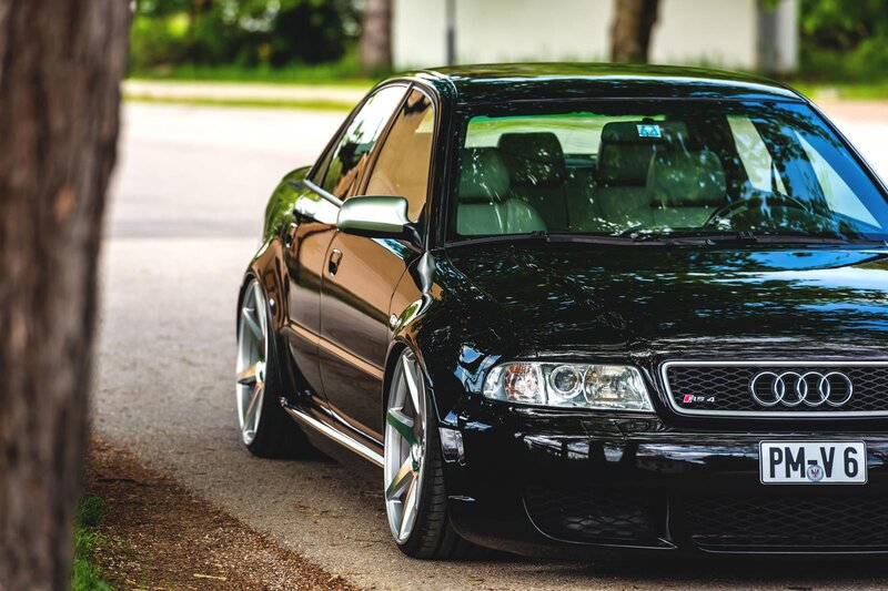 Black Audi Rs4 Sedan