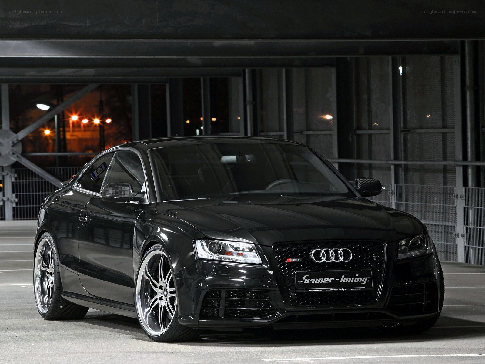 Black Audi RS5 with Senner Tuning