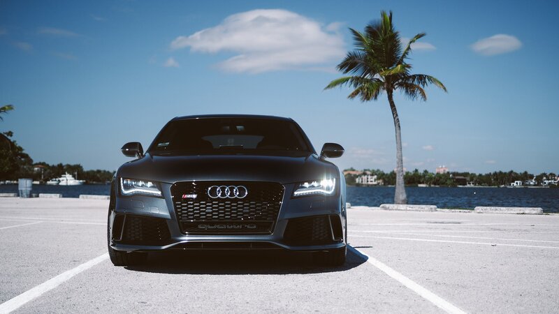 Black Audi RS7