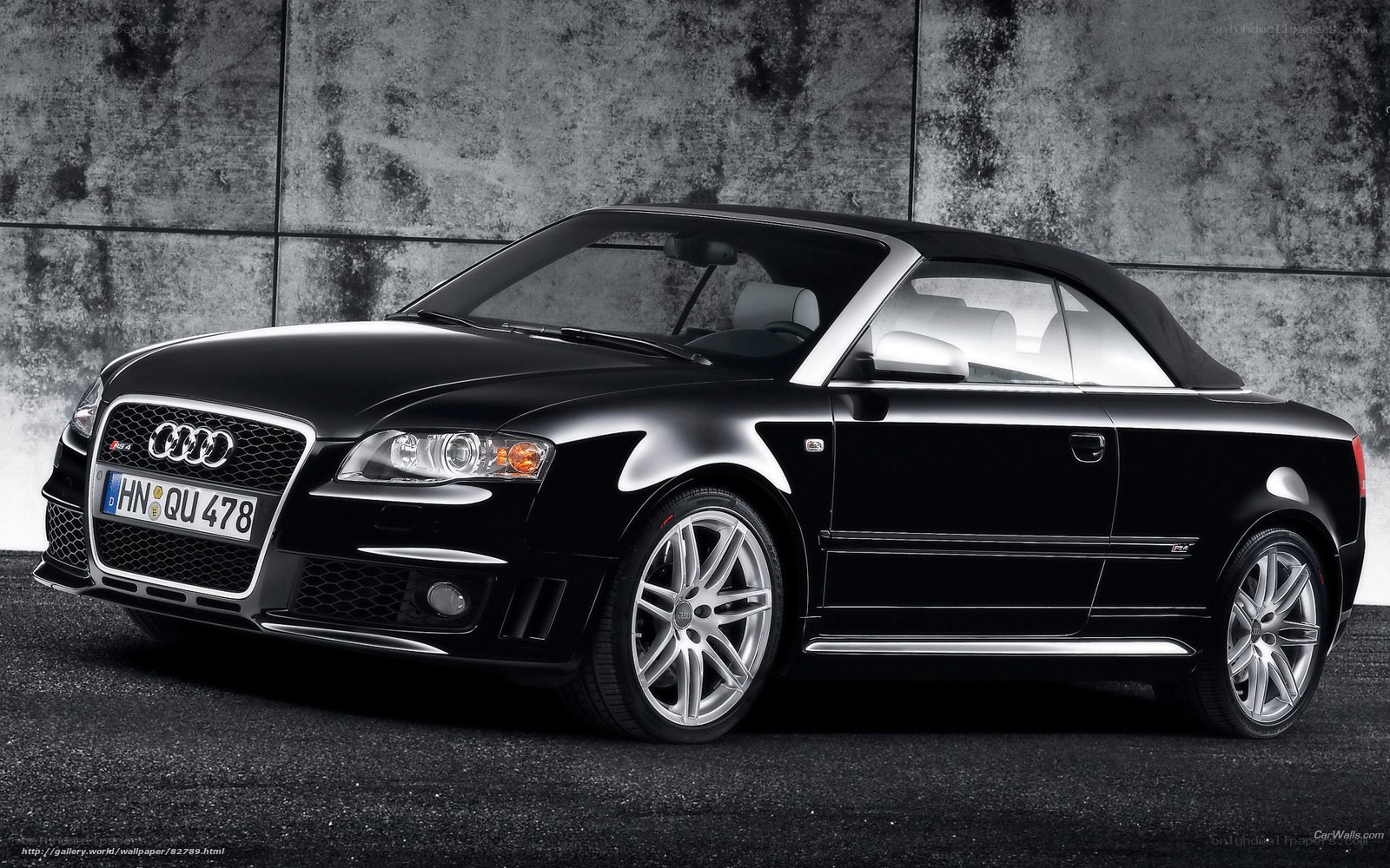 Black Audi S4 Cabriolet