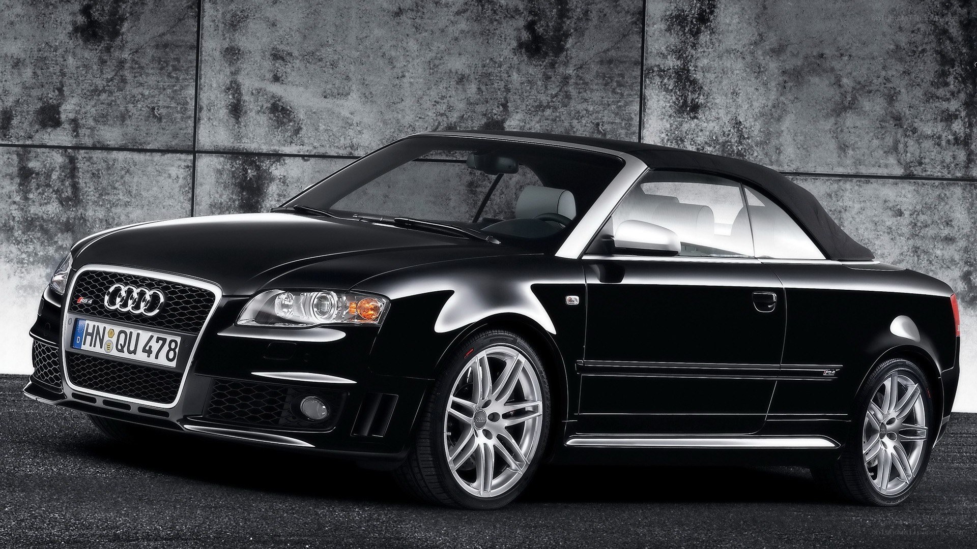 Black Audi S4 Cabriolet
