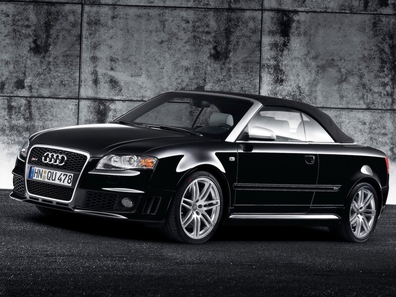 Black Audi S4 Cabriolet