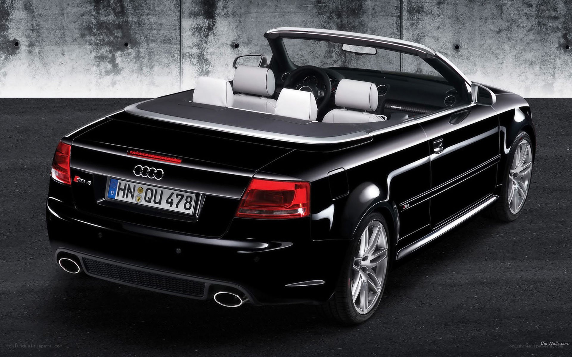 Black Audi S4 Cabriolet