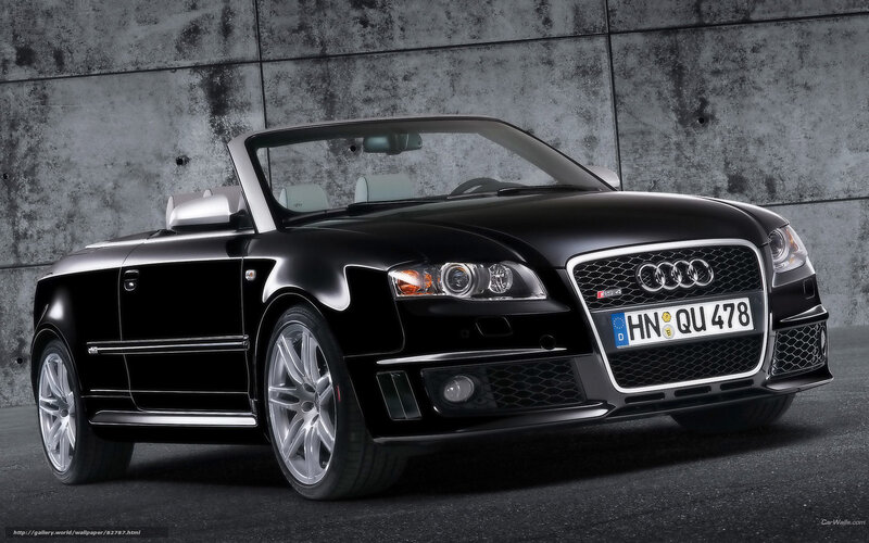 Black Audi S4 Cabriolet