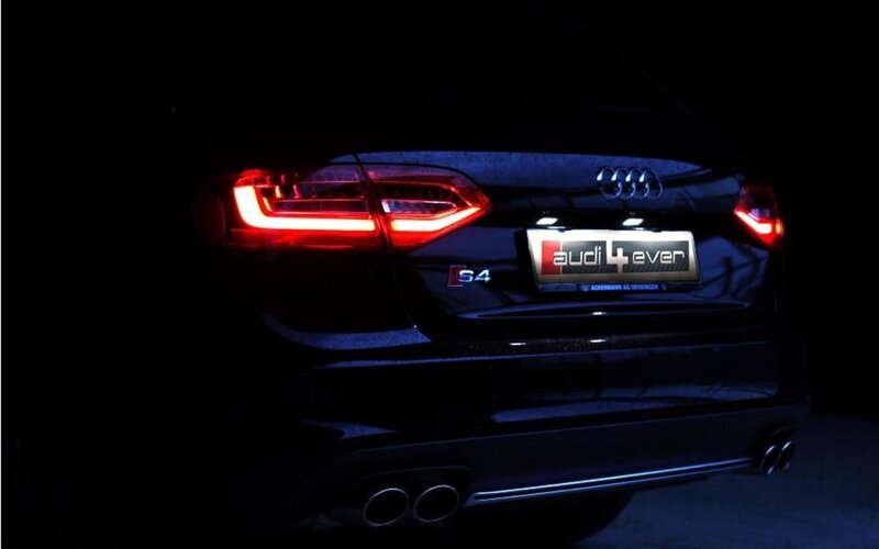 Black Audi S4 Car — Dramatic, Night