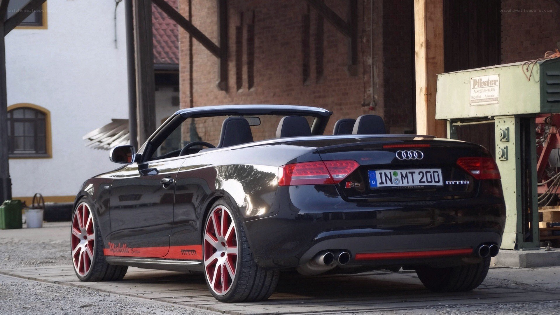 Black Audi S5 Cabriolet