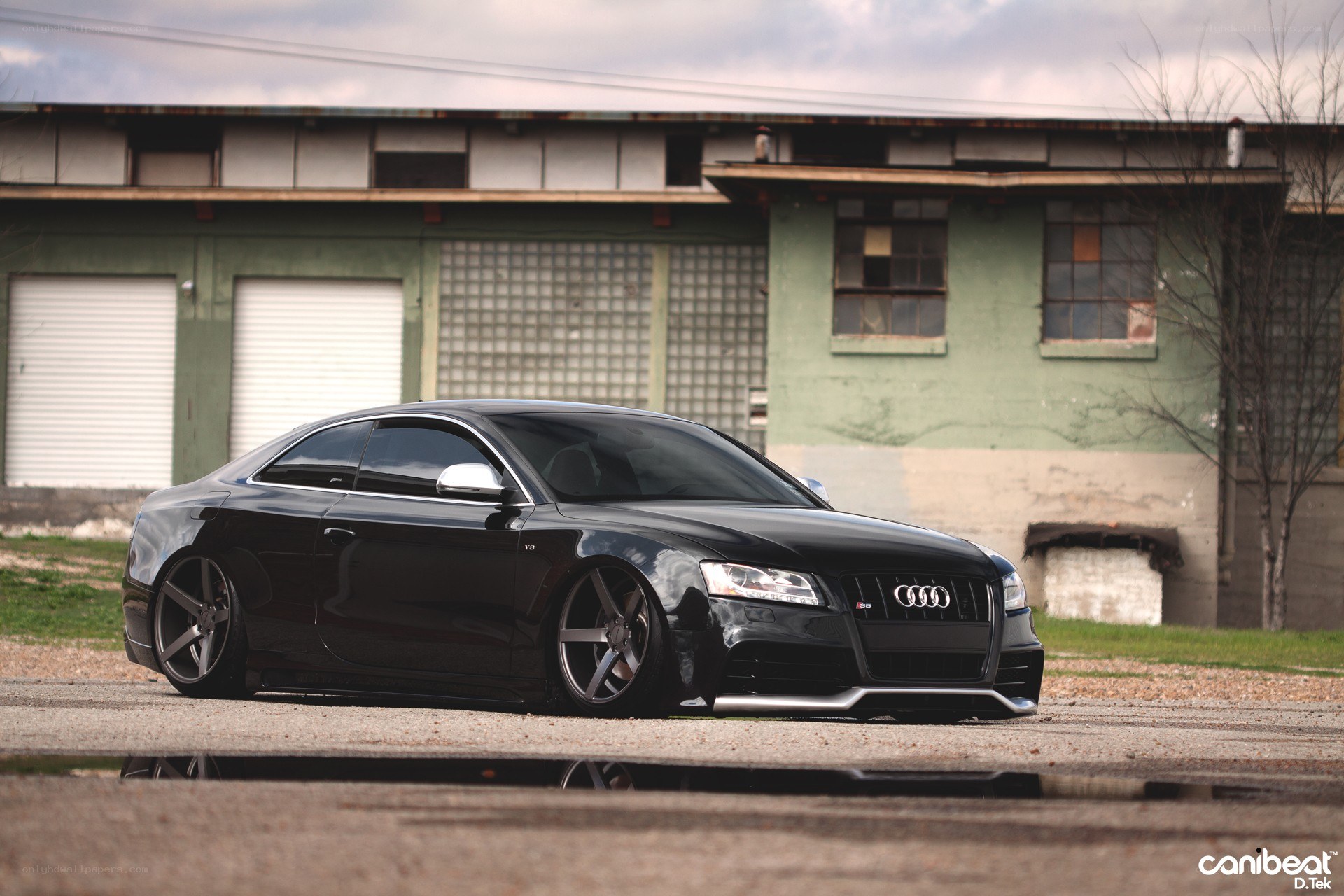 black audi s5 coupe