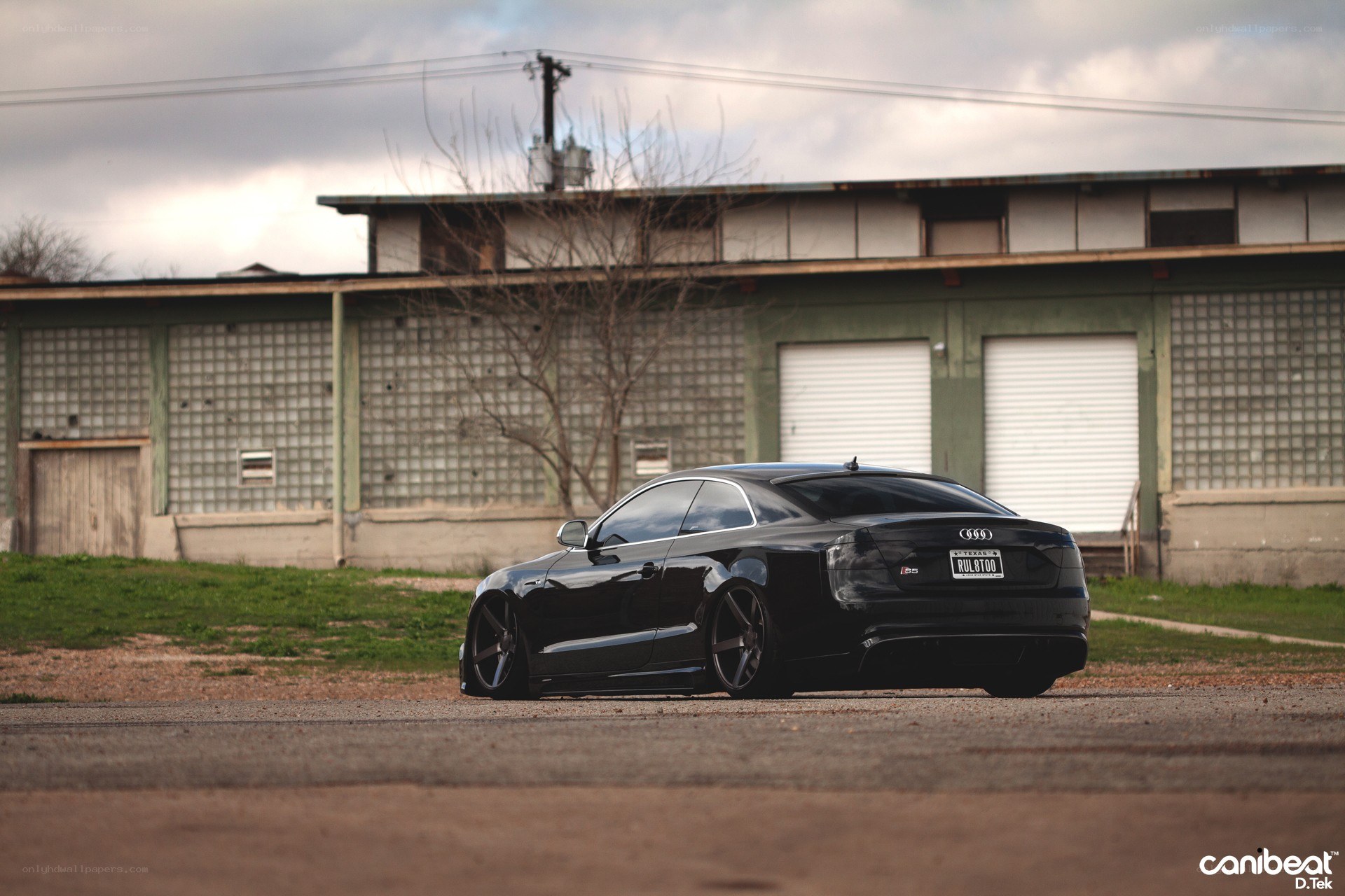 black audi s5 coupe