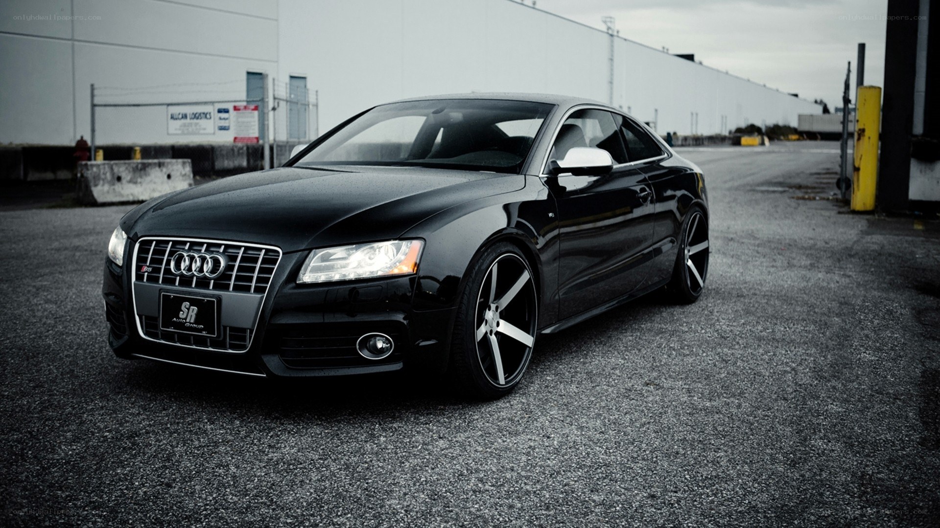 Black Audi S5 Coupe
