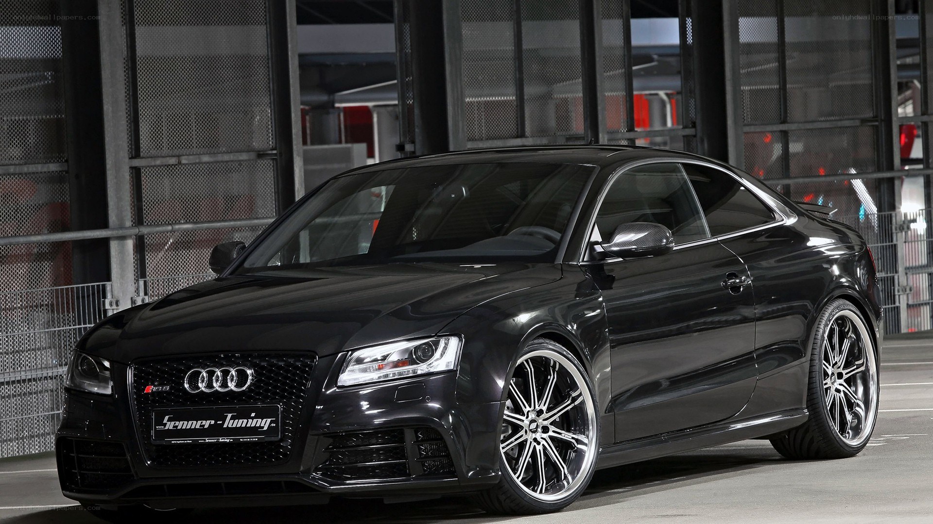 Black Audi S5 Coupe