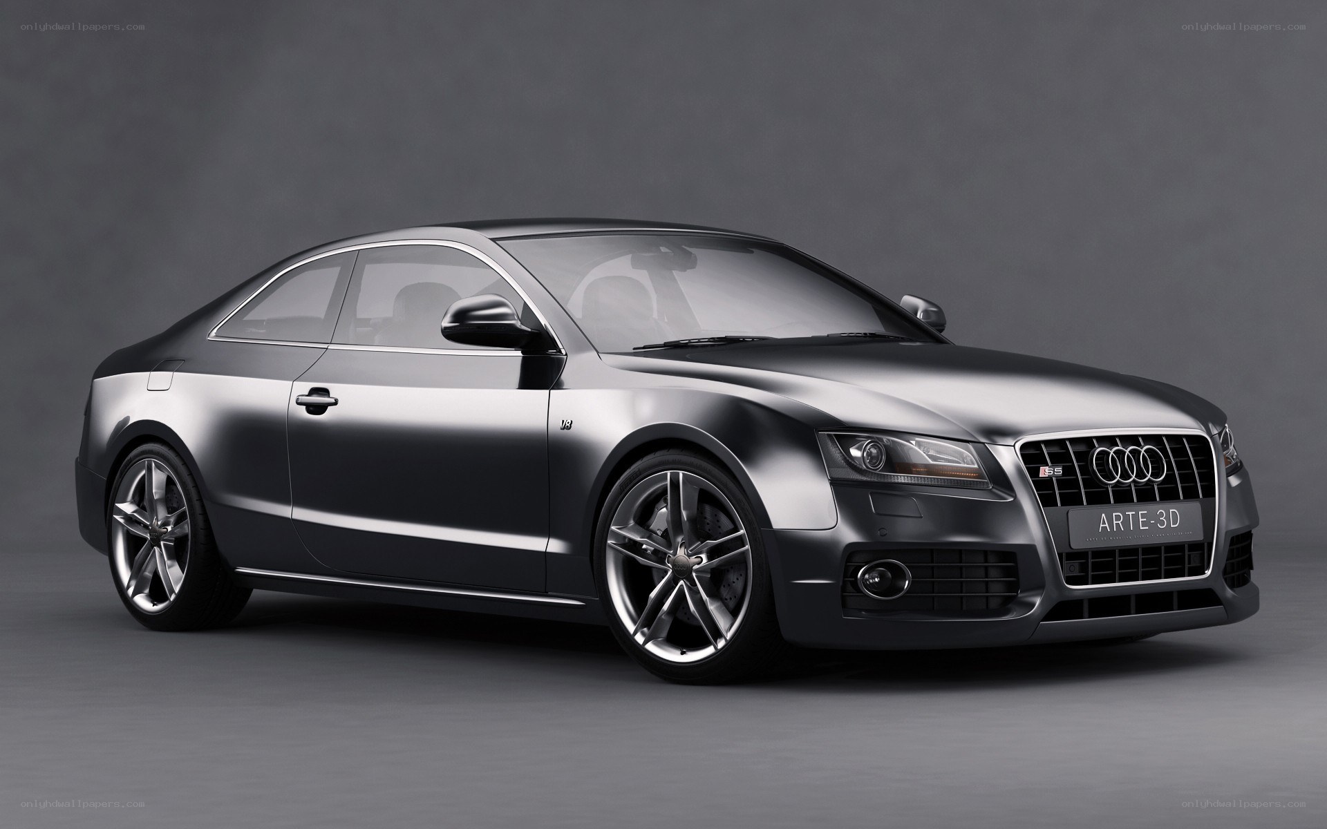 Black Audi S5 Coupe