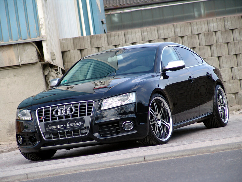 Black Audi S5 Sedan — Neutral
