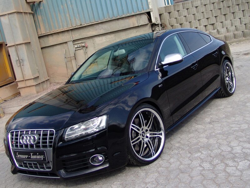 black audi s5 sedan
