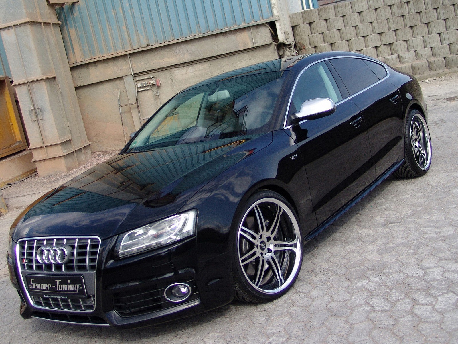 black audi s5 sedan