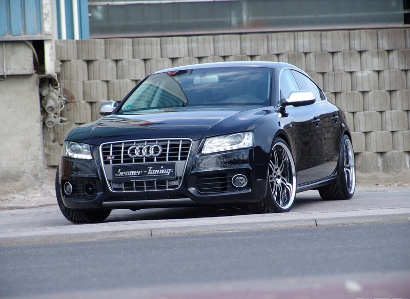 Black Audi S5 with Senner Tuning