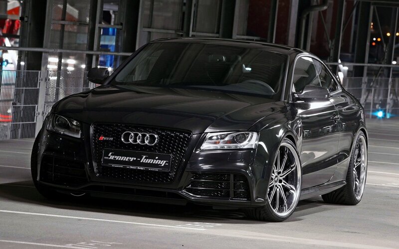 Black Audi S5 with Senner Tuning
