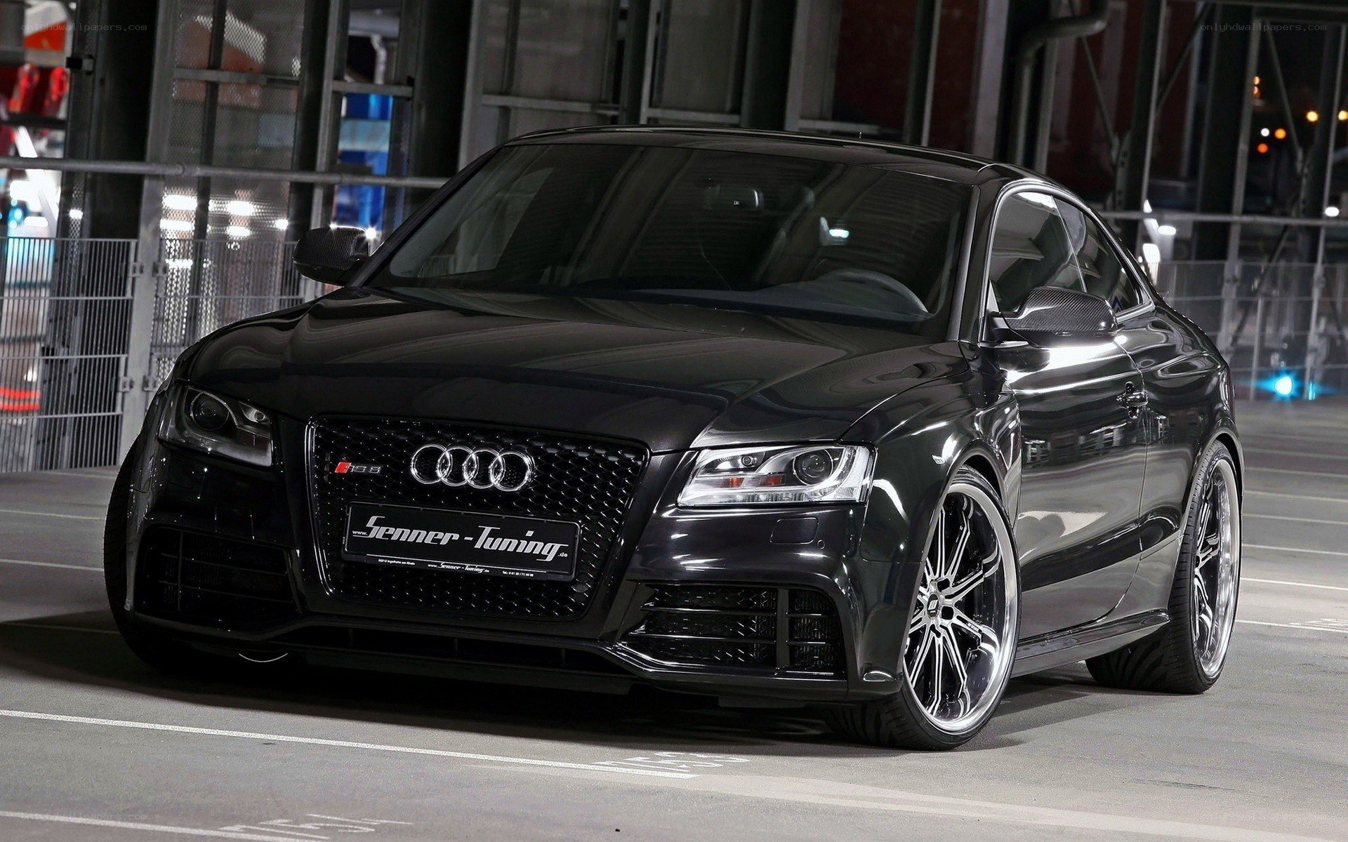 Black Audi S5 with Senner Tuning