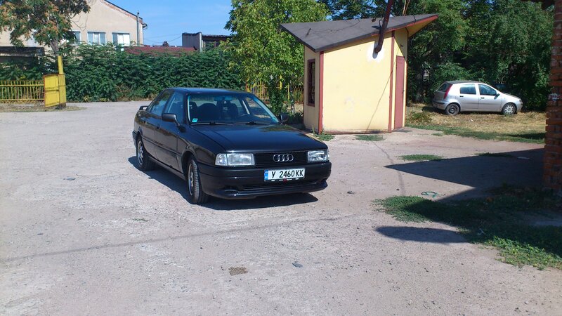 Black Audi Sedan — Calm