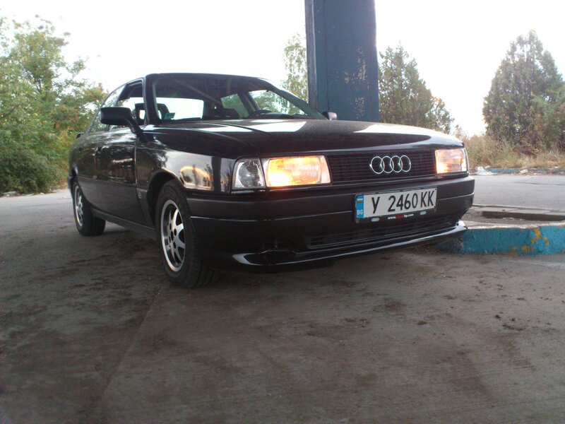 Black Audi Sedan — Neutral, Afternoon
