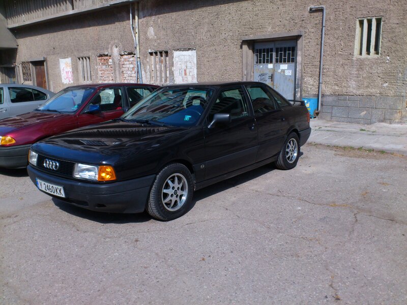 Black Audi Sedan — Neutral