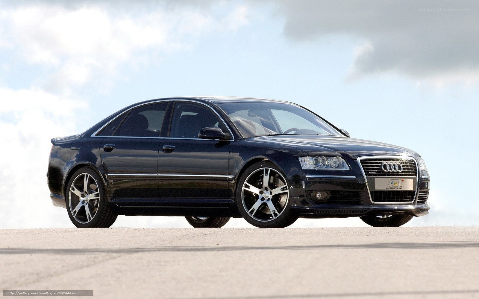 black audi sedan on pavement