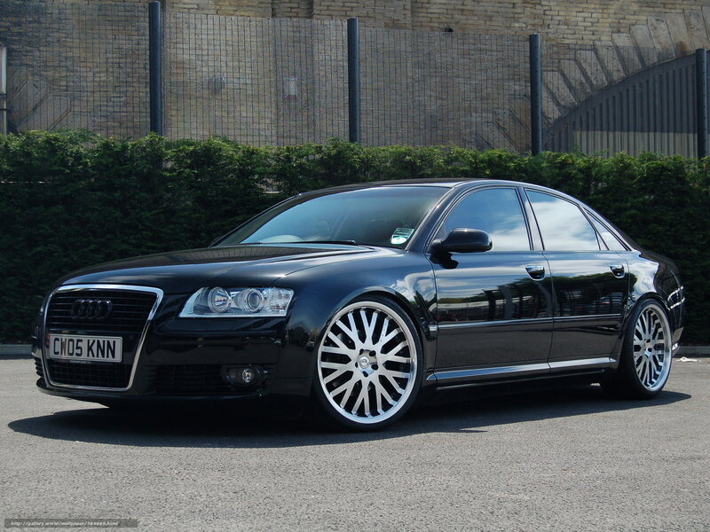 black audi sedan