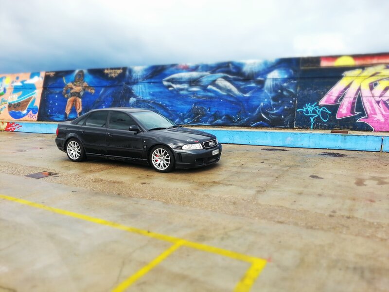 Black Audi Sedan — Urban