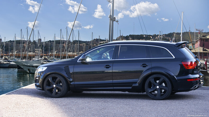 Black Audi Station Wagon — Serene