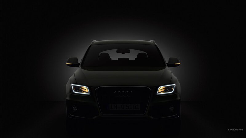 Black Audi Suv — Dramatic