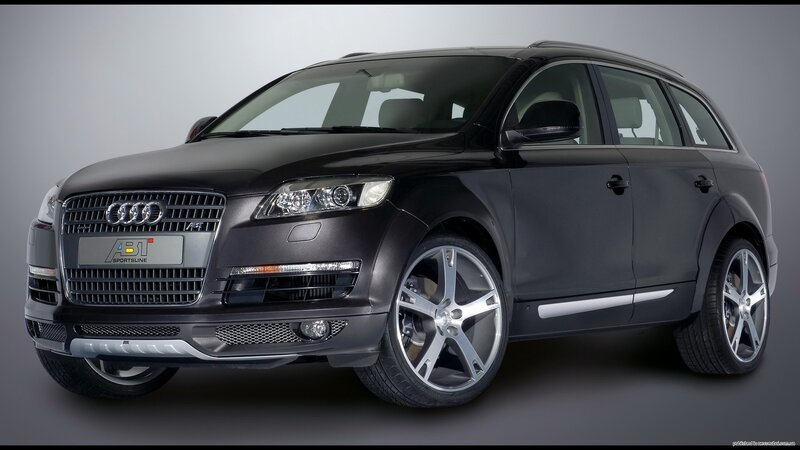 black audi suv
