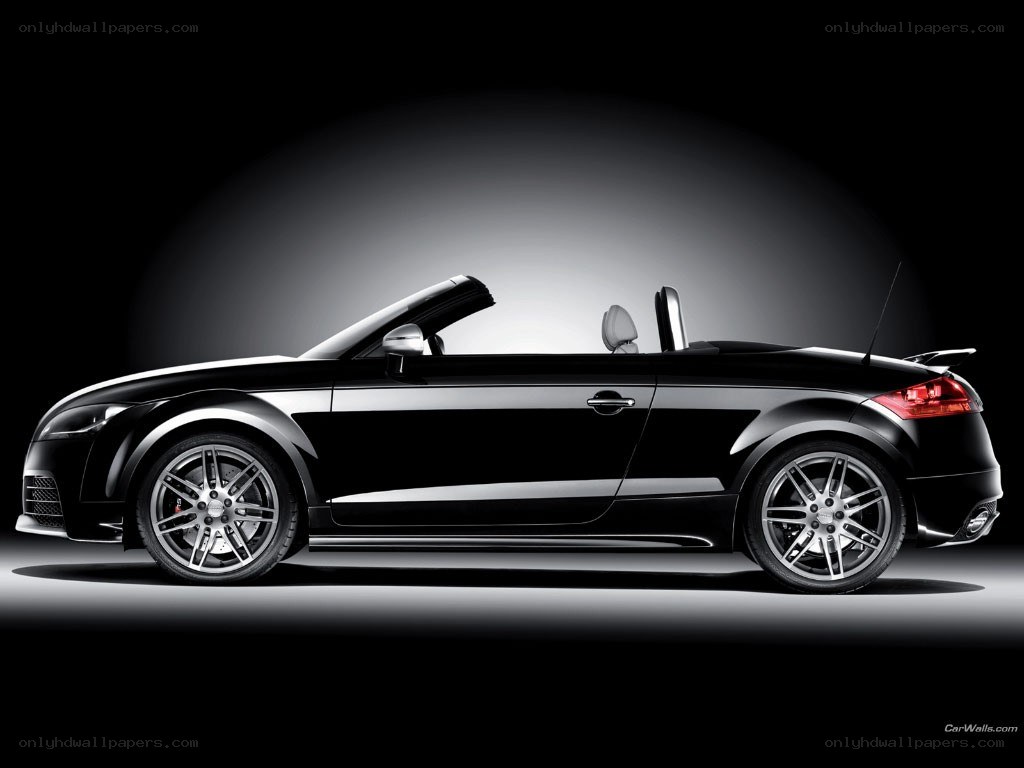 black audi tt roadster