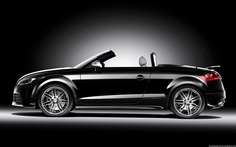 black audi tt roadster