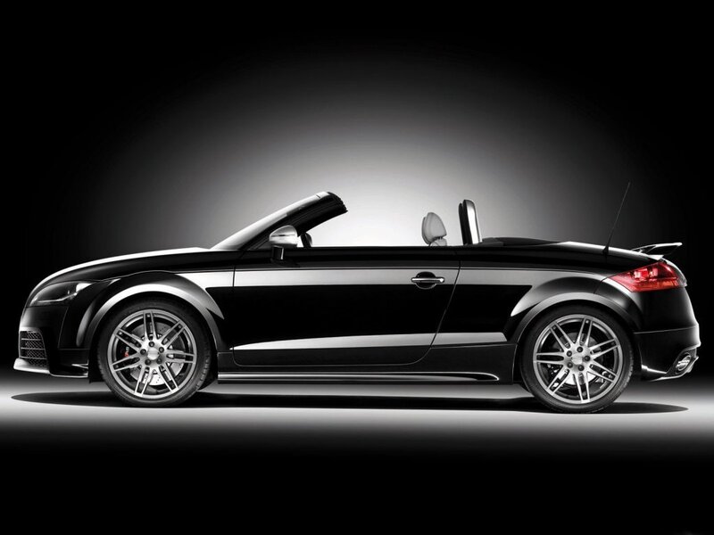 black audi tt roadster