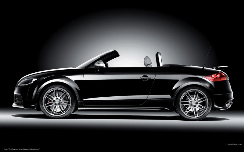black audi tt roadster