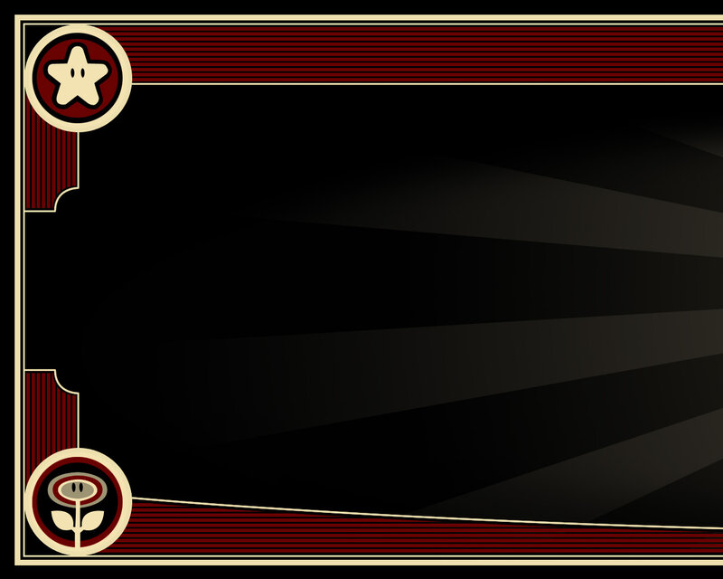 black background with red stripes