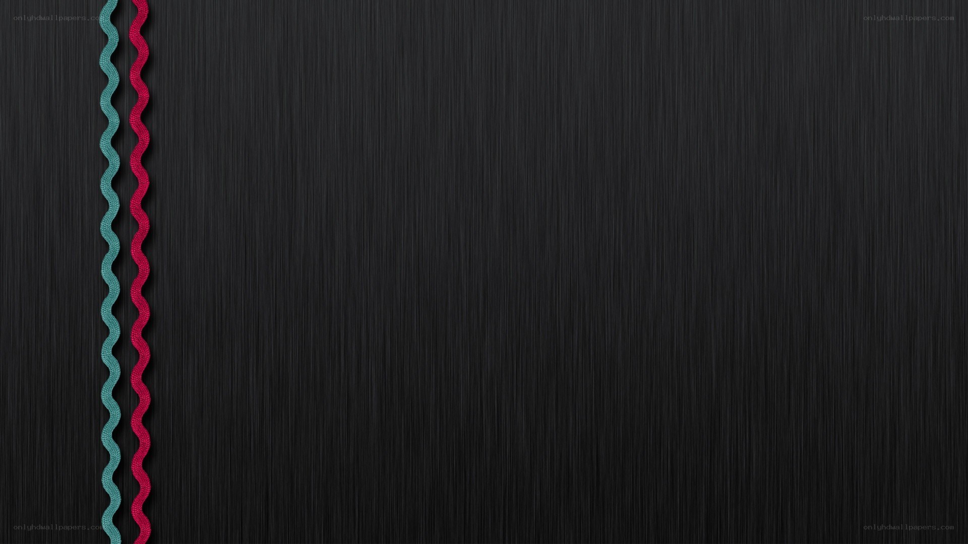 black background with wavy lines