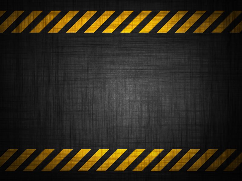 black background with yellow stripes