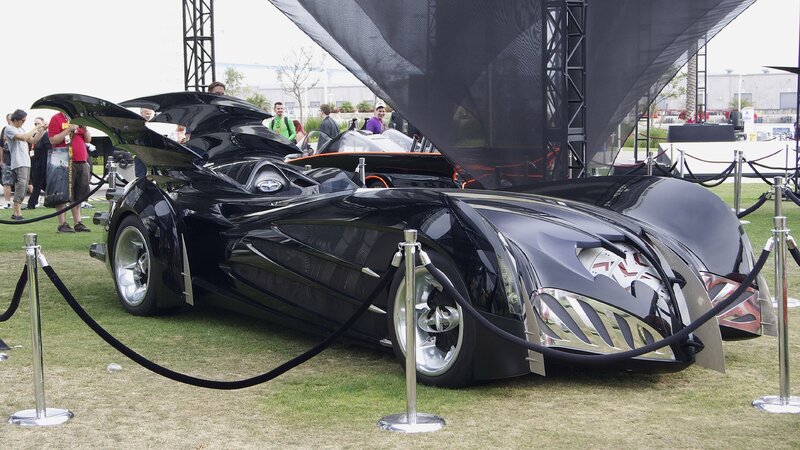 Black Batmobile Car — Public Event