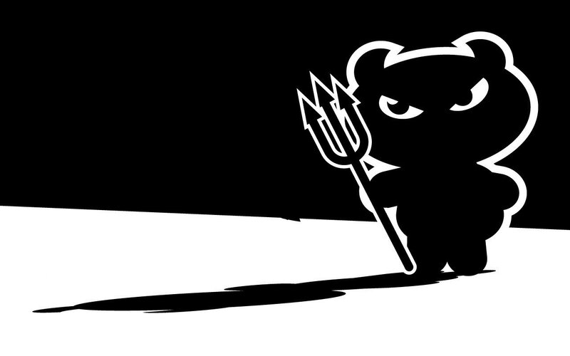 Black Bear with Trident