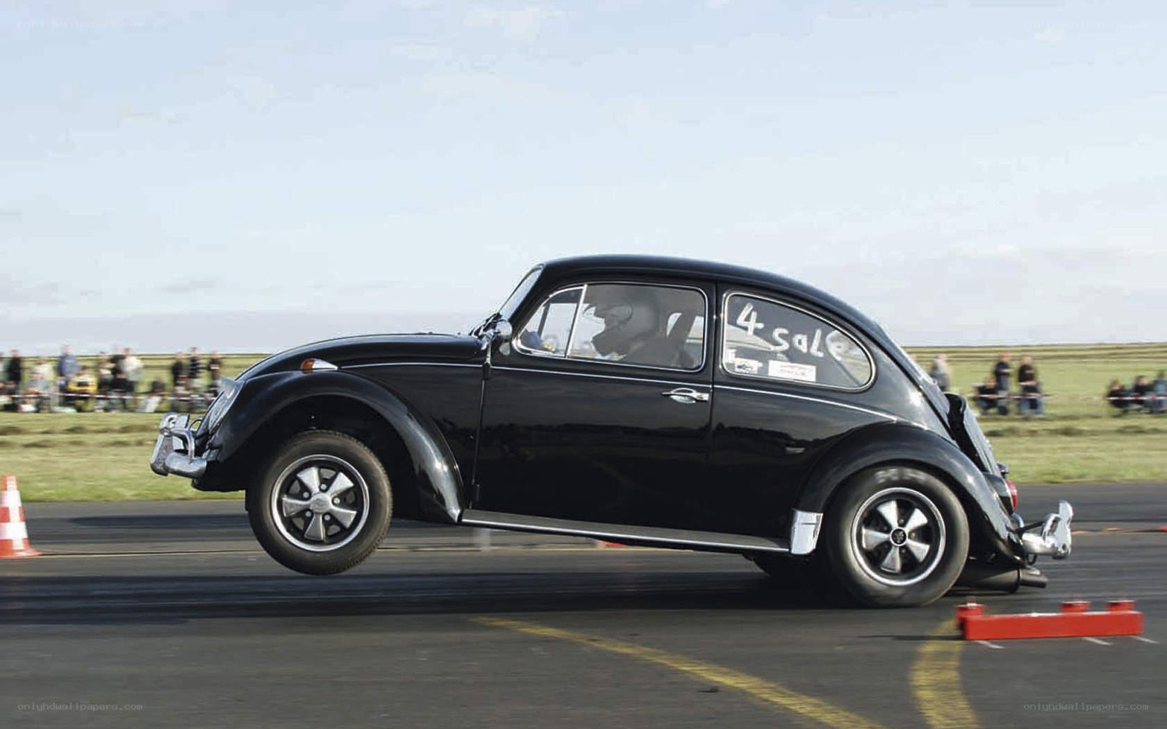 Black Beetle at a drag race