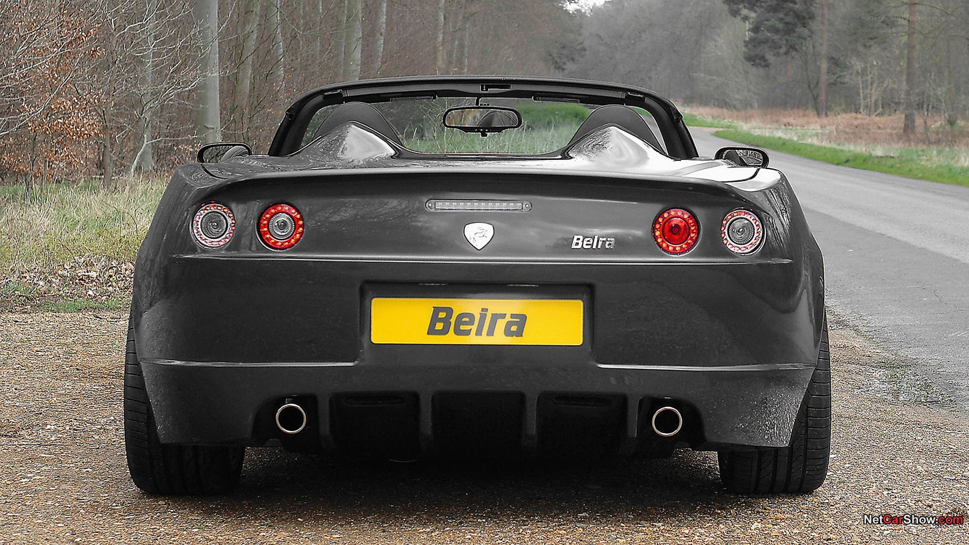 black beira sports car