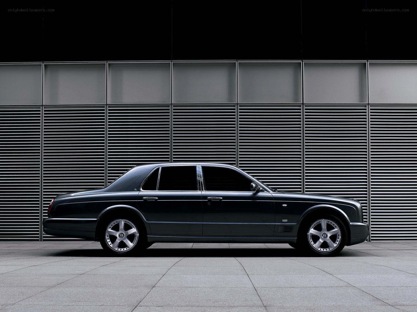 Black Bentley Arnage sedan