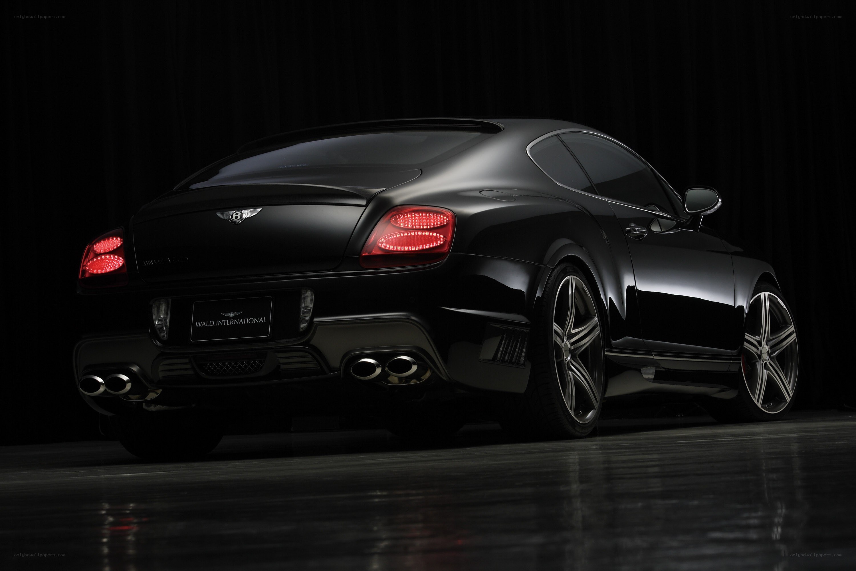 Black Bentley Continental GT