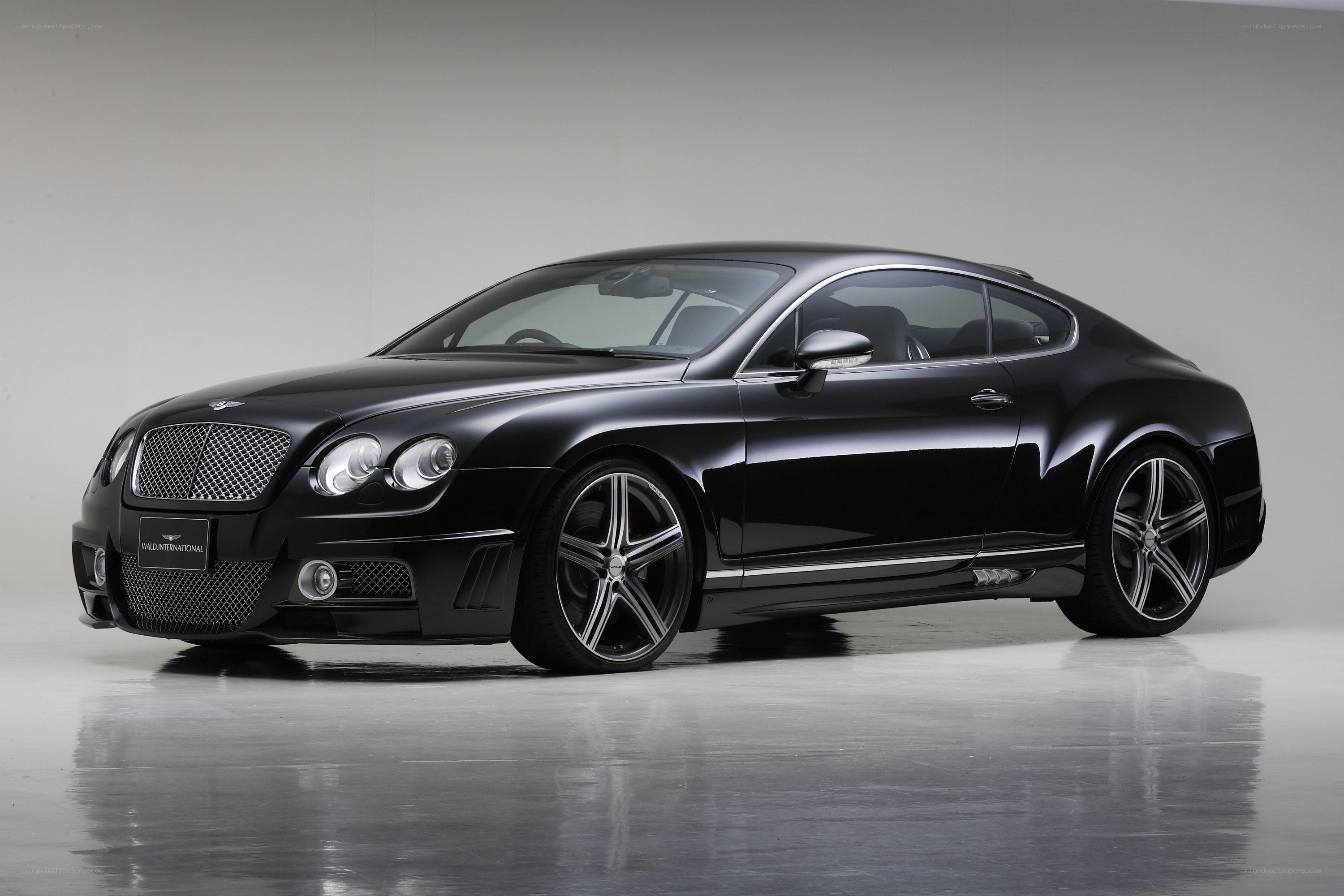 Black Bentley Continental GT