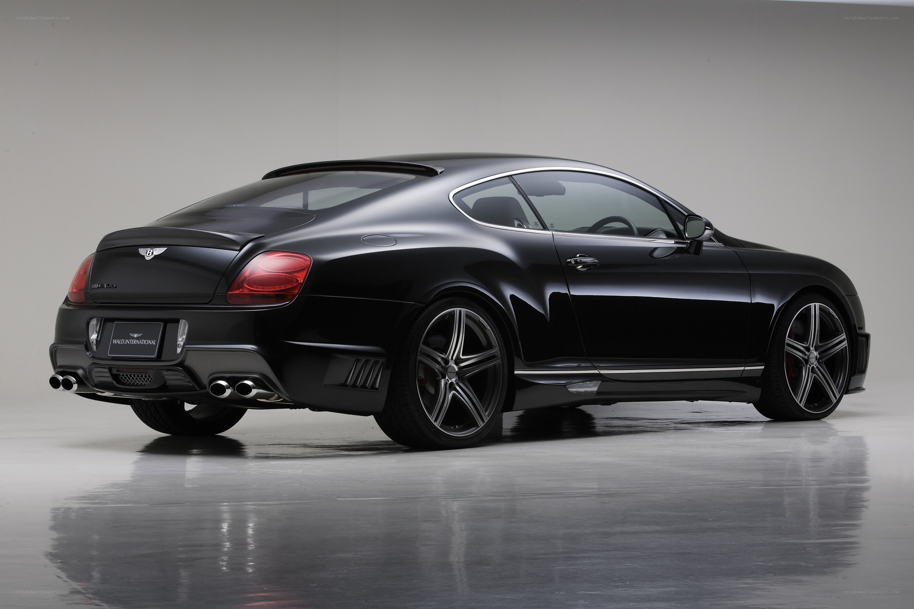 Black Bentley Continental GT