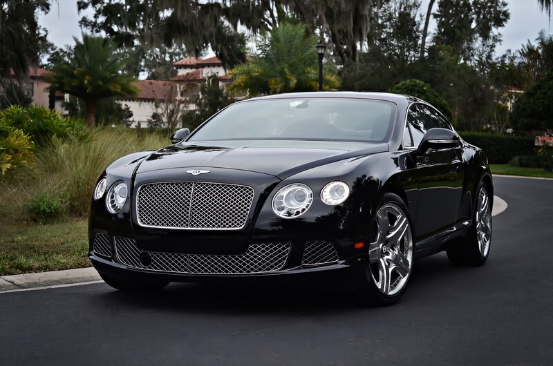 Black Bentley Continental GT