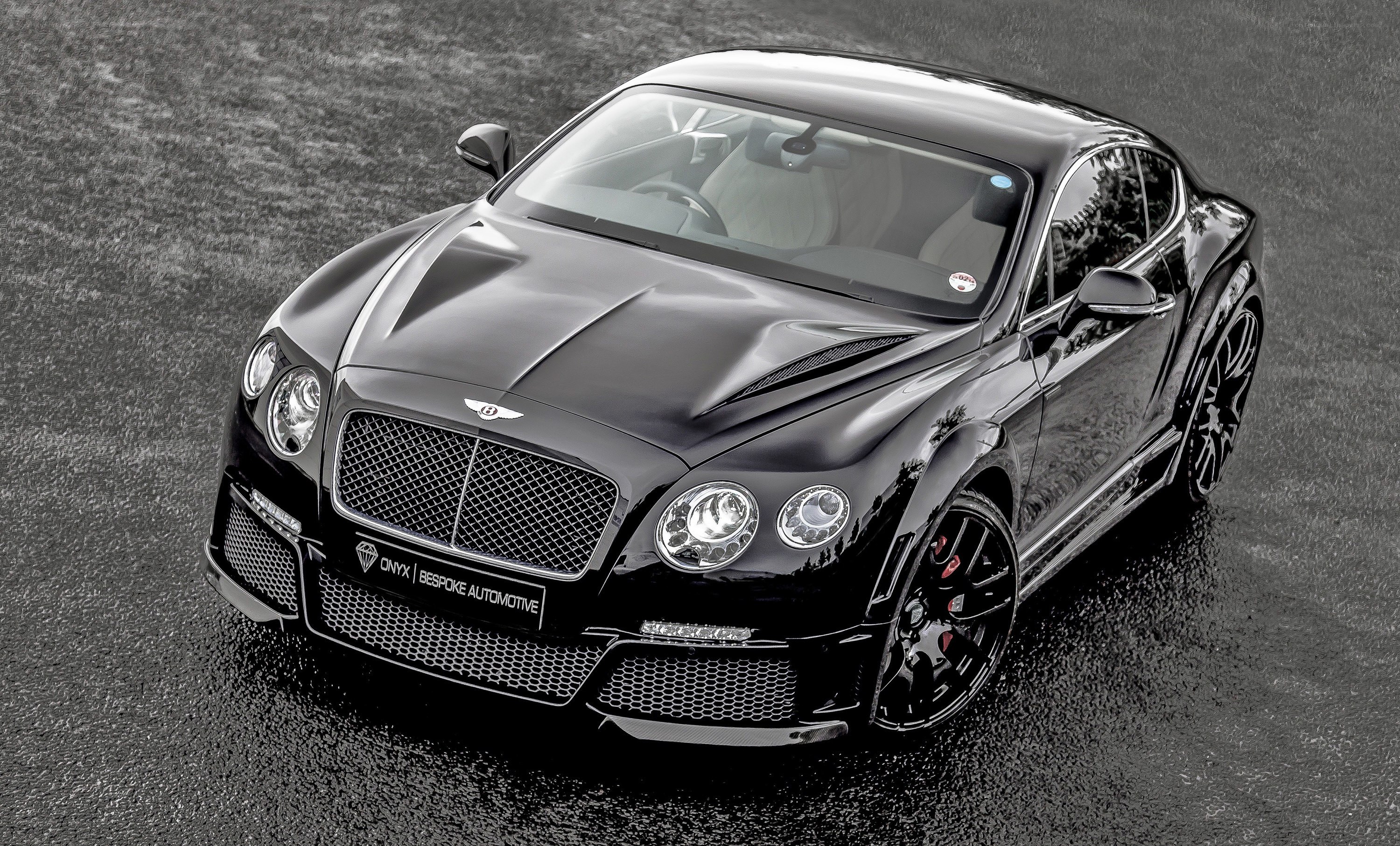 Black Bentley Continental GT