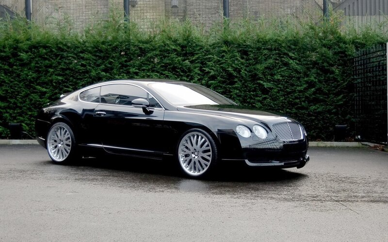 Black Bentley Continental GT