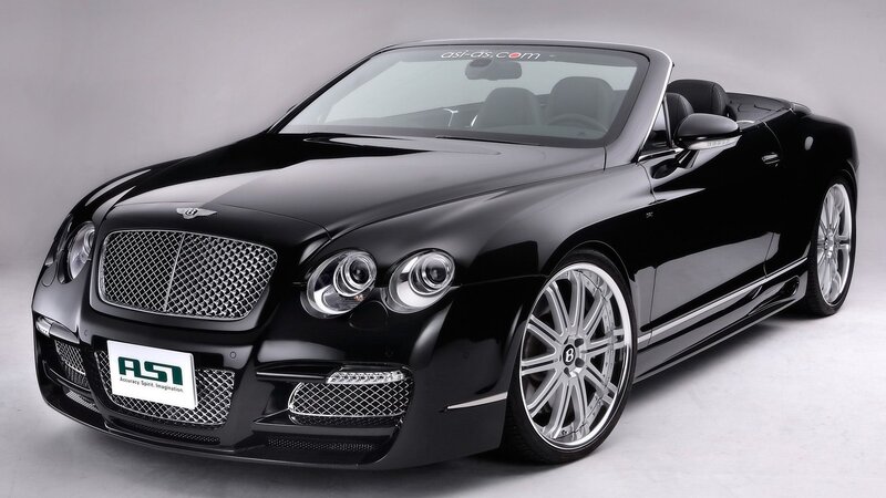 Black Bentley Convertible — Neutral, Photograph, Car